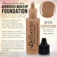 thumbnail image 2 of Belloccio CAPPUCCINO Color Shade Belloccio Professional Airbrush Makeup Foundation, 1/2 oz., 2 of 5