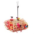 thumbnail image 2 of Gupbes Bamboo Net Weaving Toy Paper Strip Gnawing Chewing Toy Pet Bird Swing Toy, 2 of 8