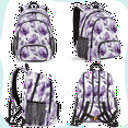 thumbnail image 6 of Herdesigns Purple Floral Wildflower Flower Laptop Backpack for Women Men, 18.3 Inch Large Computer Backpacks Fashion Teacher Nurse Bag Casual Daypack for Work Travel, 6 of 8