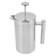 thumbnail image 3 of Cafetera de prensa francesa de acero inoxidable 304, tetera de doble pared, cafetera manual con filtro de 800 ml., 3 of 14