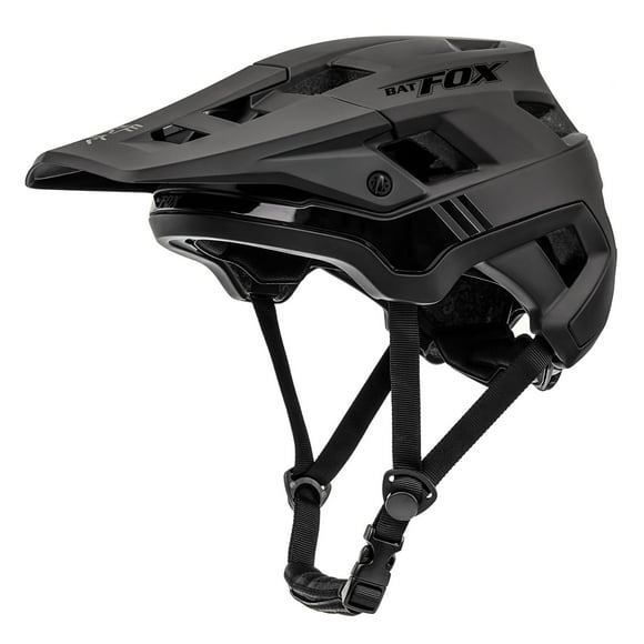 Casco de bicicleta BATFOX LA303 para hombres, mujeres, adultos y jóvenes, color negro