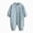 Light Blue, variant on Babys Comfortable And Breathable Bodysuit Childrens Long Sleeve Warm Casual Bodysuit(3-6 Months,Khaki)