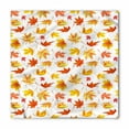 thumbnail image 1 of Autumn Bandana, Fallen Maple Leaves Pattern, Unisex Head and Neck Tie, by Ambesonne, 1 of 2