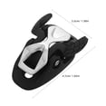 thumbnail image 2 of WRITWAA 2Pcs Skate Buckle Clasp Buckle Shape Plastic Stainless Steel Secure Fixing Easy Replacement Roller Skates, 2 of 8