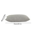 thumbnail image 3 of Yatlte Stretch Pillowcases, Pre-Washed Ultra Soft & Breathable Pillowcases, Micro Jersey Knit & Ultra Soft Grey Pillow Cases, Standard Size, Easy Care, 3 of 6