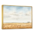 thumbnail image 2 of Designart "Minimalistic Scenic Meadows In Endless Prairies III" Prairies Floater Framed Wall Art Prints, 2 of 5