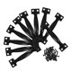 thumbnail image 1 of OHOIOLLA 10Ud Manijas De Puerta De Metal Negro Con Para Puertas Y Gabinetes, 1 of 8