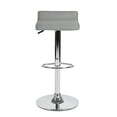 thumbnail image 4 of Set de 2 Sillas de Bar HOMEMAKE FURNITURE Color Gris Altura Ajustable Giratorio 360, 4 of 7