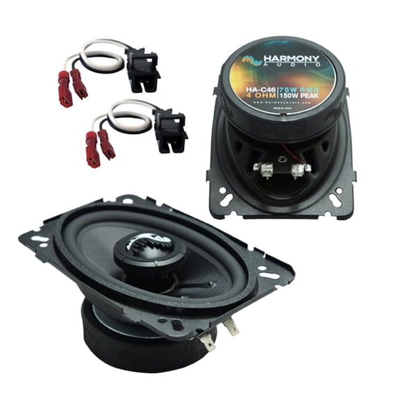 Fits GMC Sierra Classic 1999-2000 Front Door Replacement Harmony HA-C46 Speakers