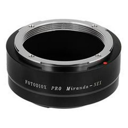 UPC: 0847372019397 | Fotodiox MIR-SnyE-P Pro Lens Mount Adapter – Miranda SLR Lens To Sony Alpha E-Mount Mirrorless Camera Body