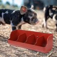 thumbnail image 4 of Pig Food Feeder Dog Waterer Water Fodder Slot Piglet Fodder Drinker Tray Growers Piglet Fodder Slot, 4 of 8