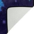 thumbnail image 5 of SKYSONIC Hello Winter Non-Slip Area Rug, Blue Maple Leaf Floor Carpet Comfort Floor Mats Decor for Indoor Front Porch Living Room Bedroom Kitchen, 36"x24", 5 of 5