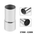 thumbnail image 2 of relayinert Car Exhaust Reducer Connector Pipe Powerful Durable Stylish Stainless Steel Construction 51MM-63MM 1Set, 2 of 6