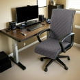 thumbnail image 3 of AOOOWER Ergonomic Office Chair Covers Checkered Pattern NonSlip Backing Waterproofs Fabric Sleeve for Comfortable Seating, 3 of 21