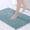 Blue, variant on Chenille Bathroom Rugs Mat 32"x20", Non-Slip Bath Mat for Bathroom Floor & BathTub, Washable Shower Shag Bath Rugs, Soft Fluffy Thick Water Absorbent Microfiber Shower Mat, Caramel Heather