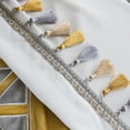 thumbnail image 6 of White Semi Sheer Curtain,Pinch Pleated Sheer Privacy Window Treatment, with Hooks for Bedroom/Living Room(45" W x 108" L,Gray Gold), 6 of 17