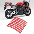 thumbnail image 3 of Wheel Rim Stickers Waterproof Reflective Tire Decoration for  Racing Car, 3 of 7