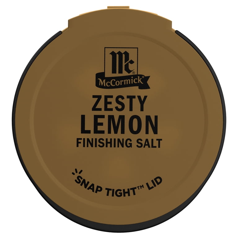 McCormick Zesty Lemon Finishing Salt, 4.37 oz Bottle - Walmart.com
