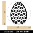 thumbnail image 2 of Easter Egg Self-Inking Rubber Stamp Ink Stamper - Pink Ink - Medium 1 Inch, 2 of 7