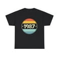 thumbnail image 2 of Vintage 1987 Birthday Shirts for Women Funny 1987 Birthday Women Shirts Plus Size, 2 of 7
