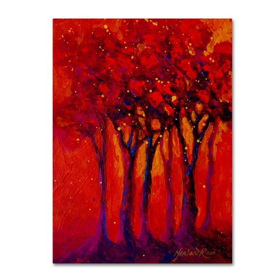 Trademark Fine Art 'Landscape 2' Canvas Art by Marion Rose