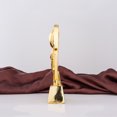 thumbnail image 4 of Zapatos de fútbol chapados, trofeo de resina, juguete de premio de partido de fútbol para niños con Base para guardería escolar (dorado) FRCOLOR Hogar7206956, 4 of 7