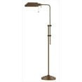 thumbnail image 1 of Cal Lighting BO-117FL-RU 100-Watt Adjustable-Height Pharmacy Floor Lamp- Rust, 1 of 3