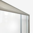 thumbnail image 3 of DreamLine Visions 30 in. D x 60 in. W x 78 3/4 in. H Sliding Shower Door Base and White Wall Kit in Brushed Nickel, 3 of 18