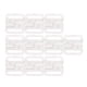 thumbnail image 1 of Conjunto de 10 sujetadores de bikini con cierre de gancho, cierre de tiras para trajes de baño, transparentes, Claro, 1 of 8