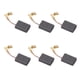 thumbnail image 4 of Escobillas De Carbón Para Motor, Reemplazo De Escobillas De Carbón Estándar Práctico Cobre Resistente Para Amoladora Angular ANGGREK Otros, 4 of 8