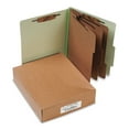 thumbnail image 3 of ACCO Pressboard 25-Pt Classification Folders, Letter, 8-Section, Leaf Green, 10/Box, 3 of 3