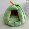 thumbnail image 6 of Viflosae Cats Beds Cats Beds Cats Tent Dogs Beds Semi Enclosed Cats Cave Bed with A Plusher Balls Soft Comfortable Covered Cats Bed with A Washable Detachable Mat Pet Products, 6 of 7