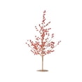 thumbnail image 2 of Árbol de abedul artificial para decoración navideña, ideal para interiores y exteriores de centros comerciales. rojo, 2 of 6