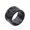 Black, variant on Men's Stainless Steel Dragon Ring Cool Ancient Guardian Beast Goth Rings Band White Tiger, Suzaku, Basalt Black Size 11