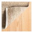 thumbnail image 2 of Dash & Albert Gridwork Handwoven Jute Rug, 9' x 12', Ivory, 2 of 7