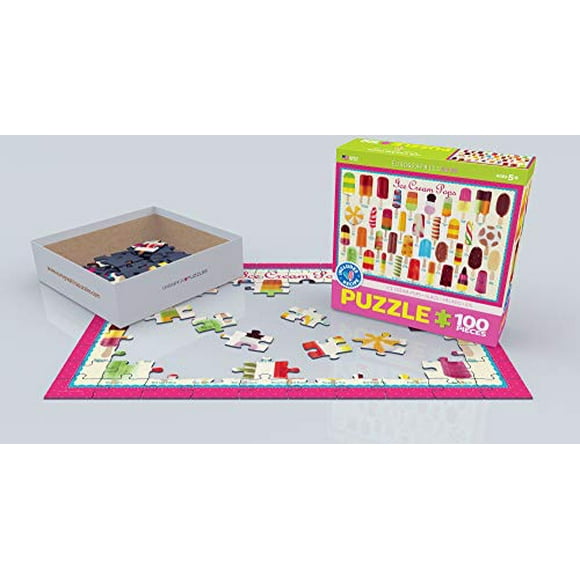 Eurographics Ice Cream Pops 100-Piece Puzzle