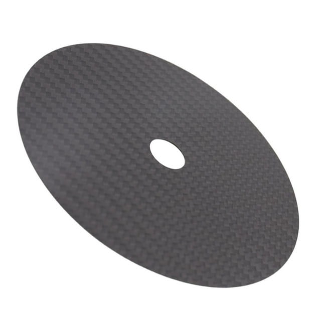 Esquirla CD Stabilizer Tuning Mat Carbon Fiber DVD Top Player Turntable 0.2mm Black