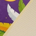 thumbnail image 5 of Coolnut Mardi Gras Door Mats Non-Slip Washable Indoor Outdoor Entrance Welcome Floor Mat for Kitchen Bathroom Bedroom Home Decor,23.6"x15.7", 5 of 6