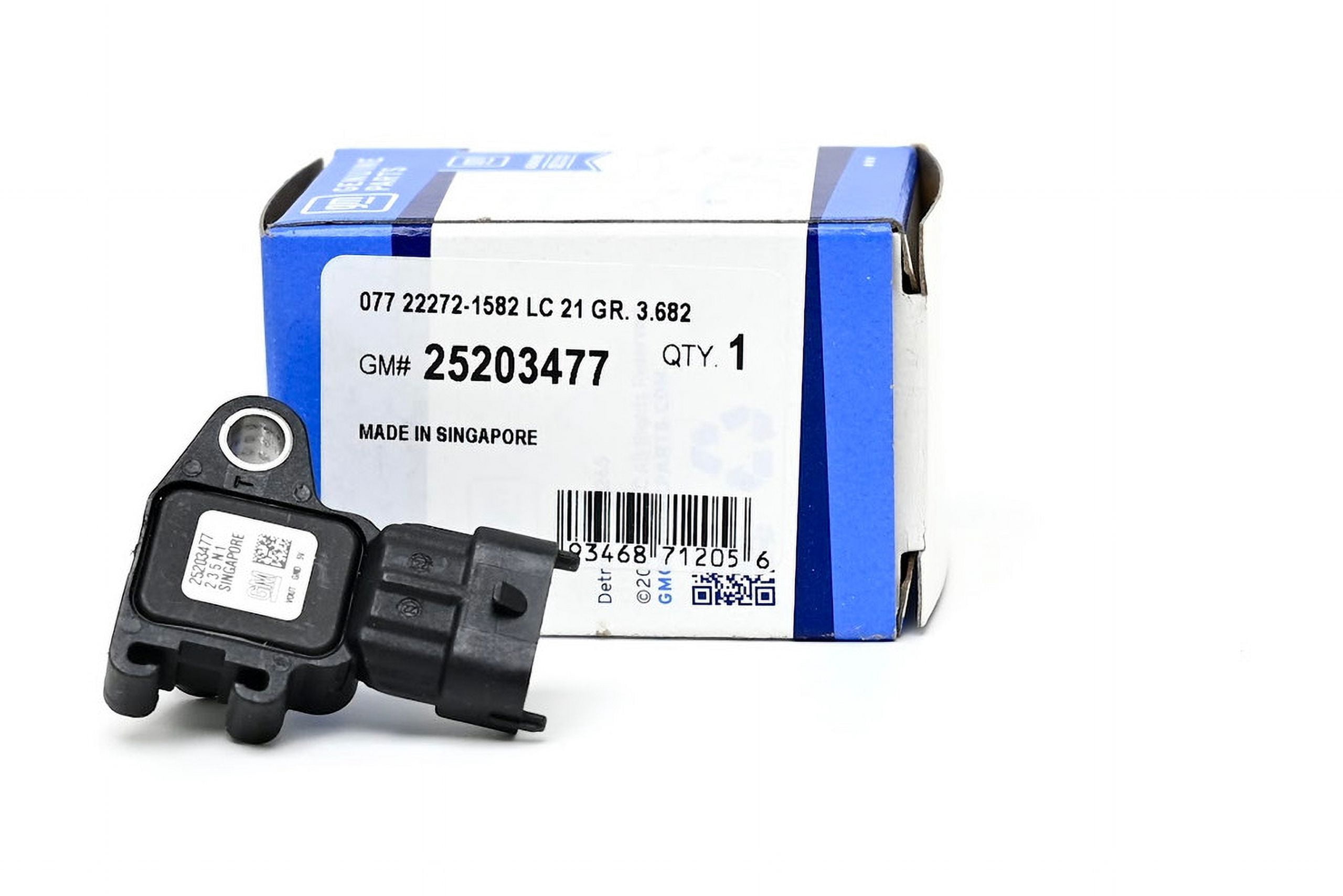 Genuine GM 4-Bar MAP Sensor 25203477 12643955 4 Bar Boost Turbo Supercharger