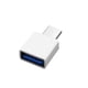 thumbnail image 3 of Inteprter 10 Uds. Adaptador de Cable USB 3,0 tipo C OTG tipo C convertidor de USB-C OTG para ratón teclado USB disco Flash Teléfono y Comunicación Blanco 10 piezas, 3 of 6