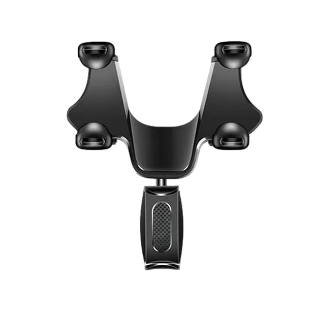 Soporte De Coche Multifunción Giratorio De 360 Grados Espejo Retrovisor Soporte De Navegación De Espejo Retrovisor De Coche Soporte De Tacógrafo Para Teléfono Móvil De 4.0-6.2 Pulgadas Moyic EL016007-00