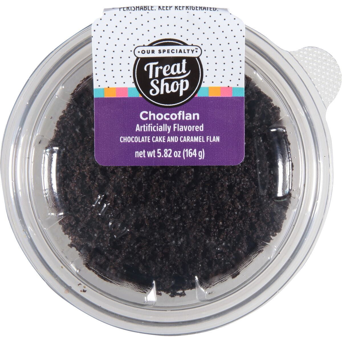Our Specialty Treat Shop Chocoflan Dessert, Serves 2, Refrigerated