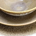 thumbnail image 3 of Gibson Elite Ombr 12 Piece Stoneware Double Bowl Dinnerware Set in Chestnut, 3 of 4