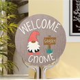 thumbnail image 4 of Bewildely Cartel de bienvenida de Navidad, llave de bienvenida de ecológica, decoración de tablero de puerta colgante para porche, oficina, aula, Kits de decoración para fiestas Bewildely HA017448-00, 4 of 6