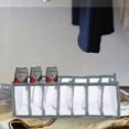 thumbnail image 2 of Qijita Jeans Drawer Organizer 7-grid Mesh Clothes Storage Organizer for Wardrobe, 2 of 6