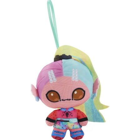 Monster High 4-Inch Mini Plush Lagoona Blue Doll with Attachable Ribbon
