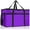 Purple-XXX-Large-1, variant on Ulated Bags For Food Delivery  Xxxl Pizza Large Capacity Cooler Bag Keep Warm Grocery Shopping And Catering Foldable Heavy-duty (red)