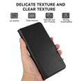 thumbnail image 5 of ABEEL For Xiaomi Redmi Note 14 4G Case Leather Phone Cover with RFID Blocking Wallet - Black, 5 of 5