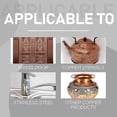 thumbnail image 3 of Jaysuing Copper Ware Copper Cleaner Copper Pot Copper Ware Oxide Removal Brass Red Copper Rust Removal Brightener - 100ml, 3 of 4