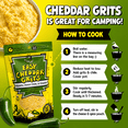 thumbnail image 5 of FishSki Provisions Easy Cheddar Grits, Jalapeno Hatch Green Chile, Granules, Shelf-Stable, Bag, 6 oz, 6 pack, 5 of 5